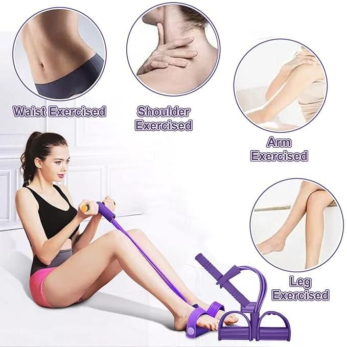Yoga Pedal Puller Resistance Band – Full Body Fitness Equipment