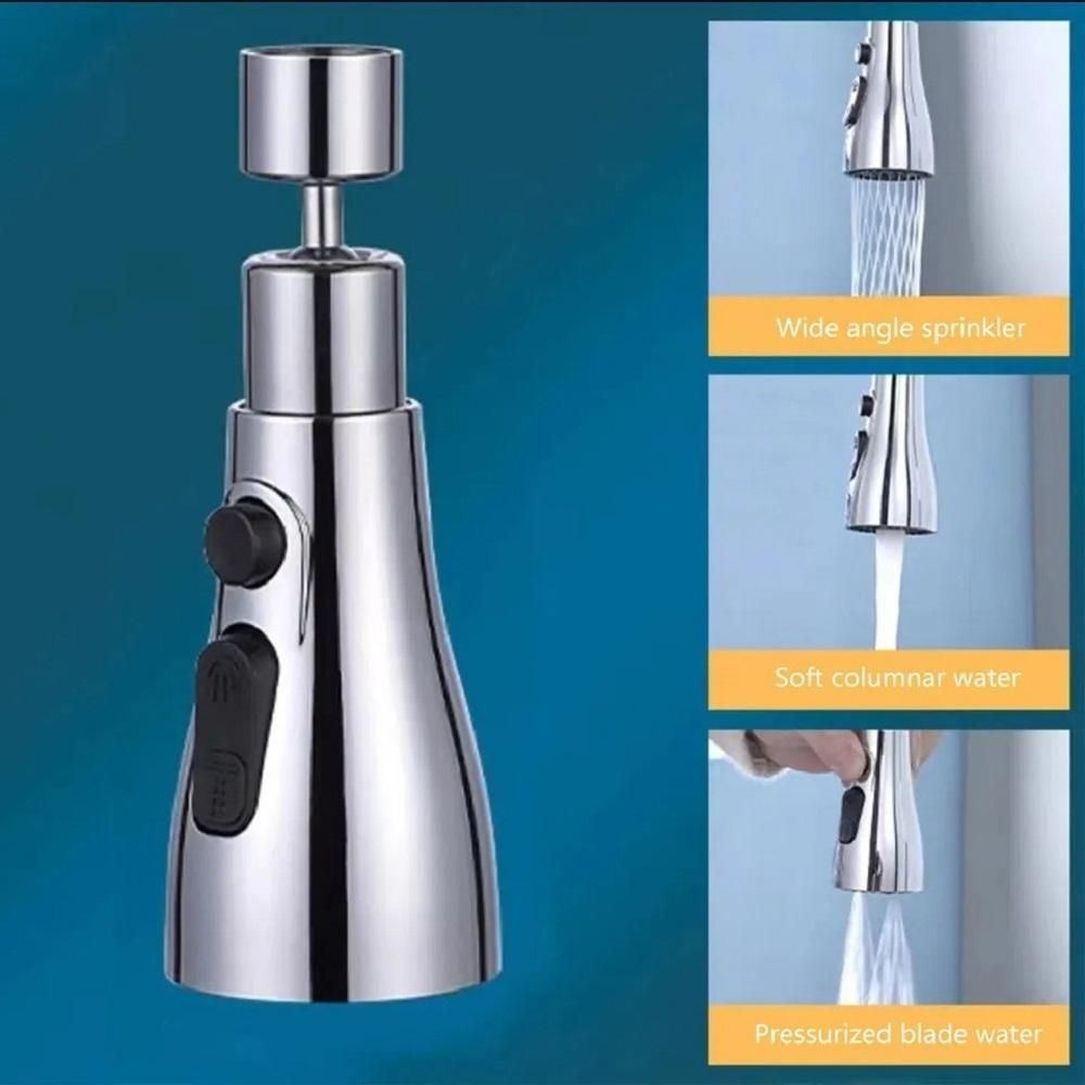 3 Modes Kitchen Sink Faucet β Stainless Steel