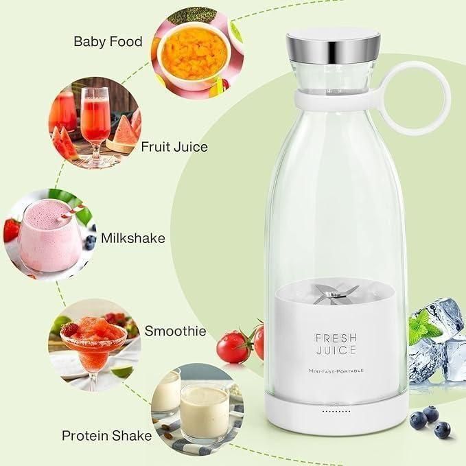 Travel Portable Mini Juice Blender โ USB Rechargeable