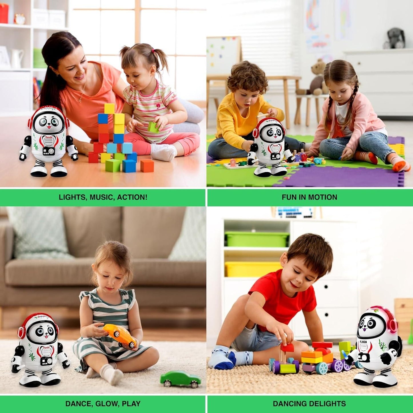 Dancing Light Panda Toy – Music, Lights & Endless Fun!