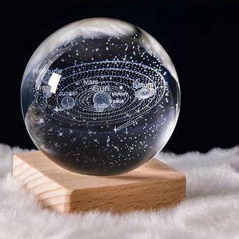 3D Crystal Lamp Ball – Bring the Galaxy to Your Room!